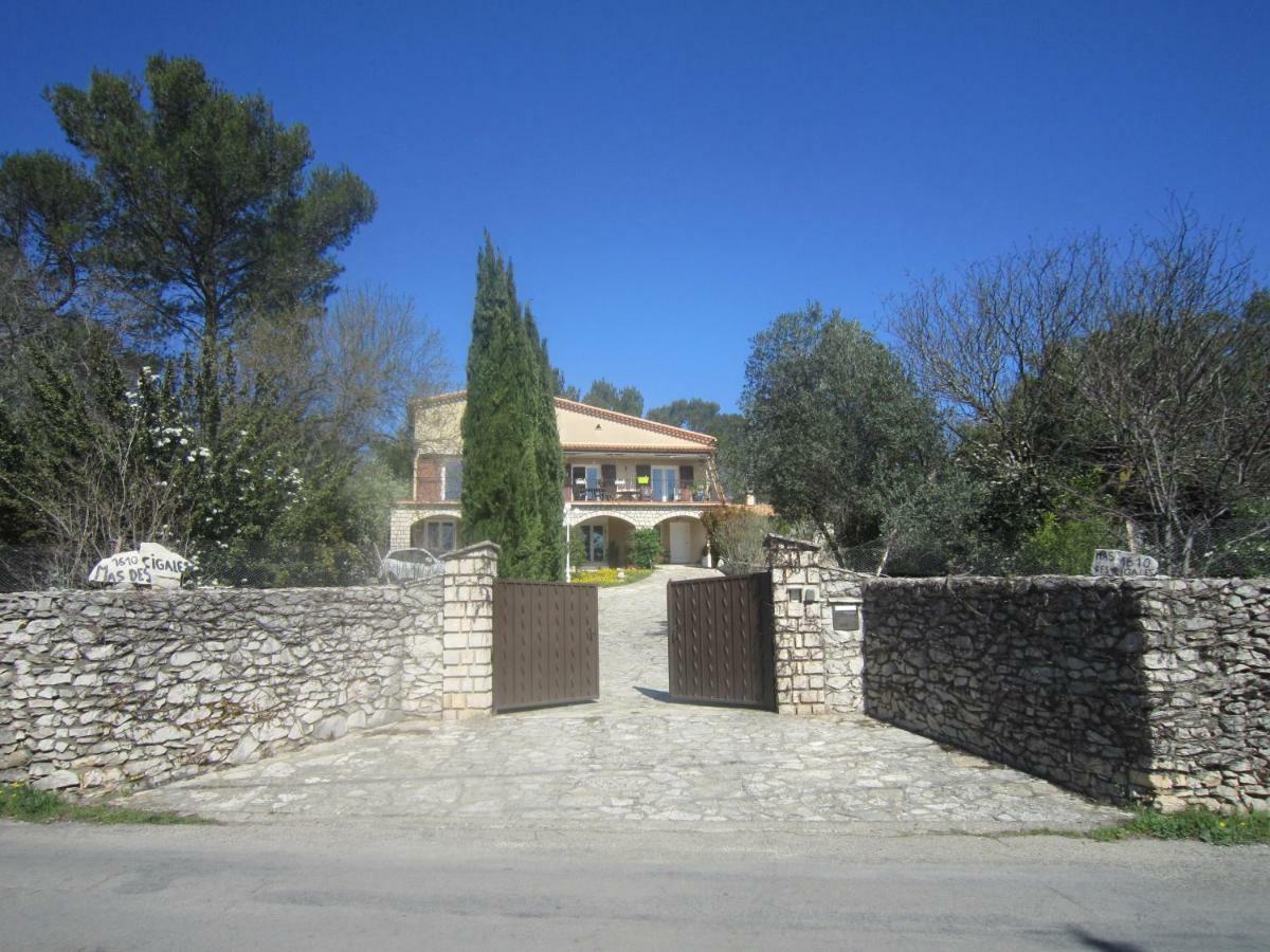 Les Gites Du Mas Des Cigales Nîmes Exteriör bild